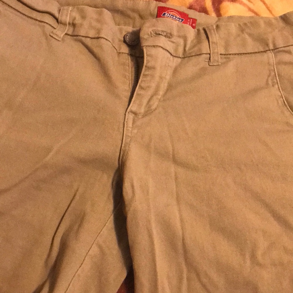 Khaki dickies shorts